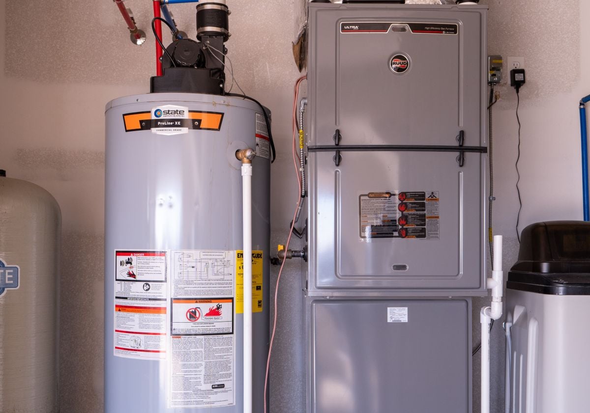 Furnace and water heater