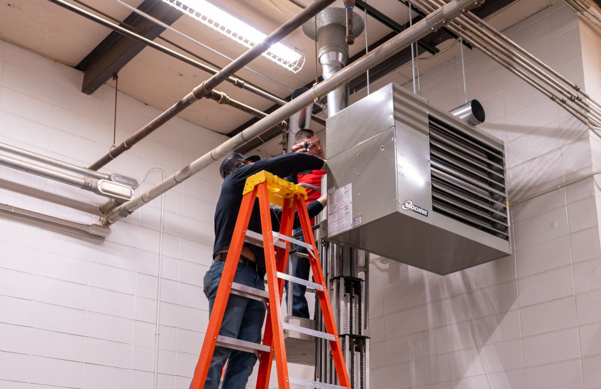 Jameson Heating and Air team working