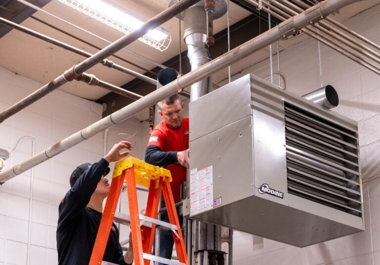 Jameson Heatin adn Air team working together