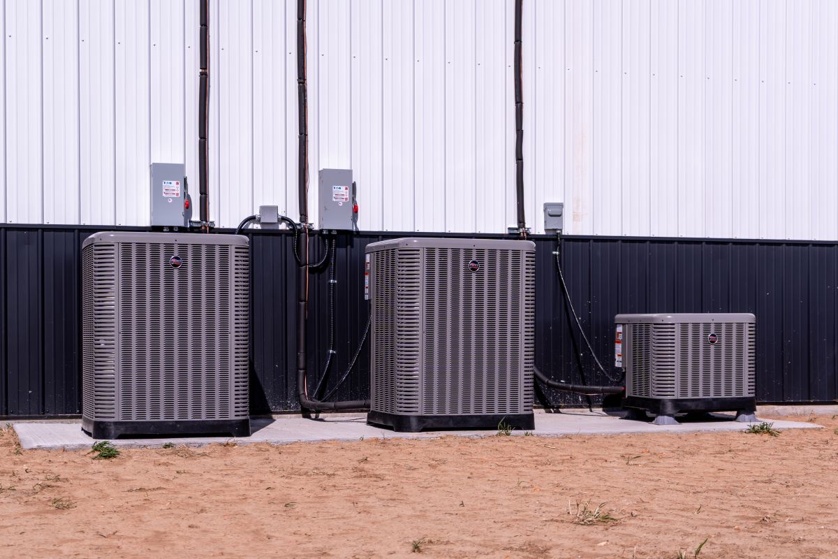 three HVAC systems